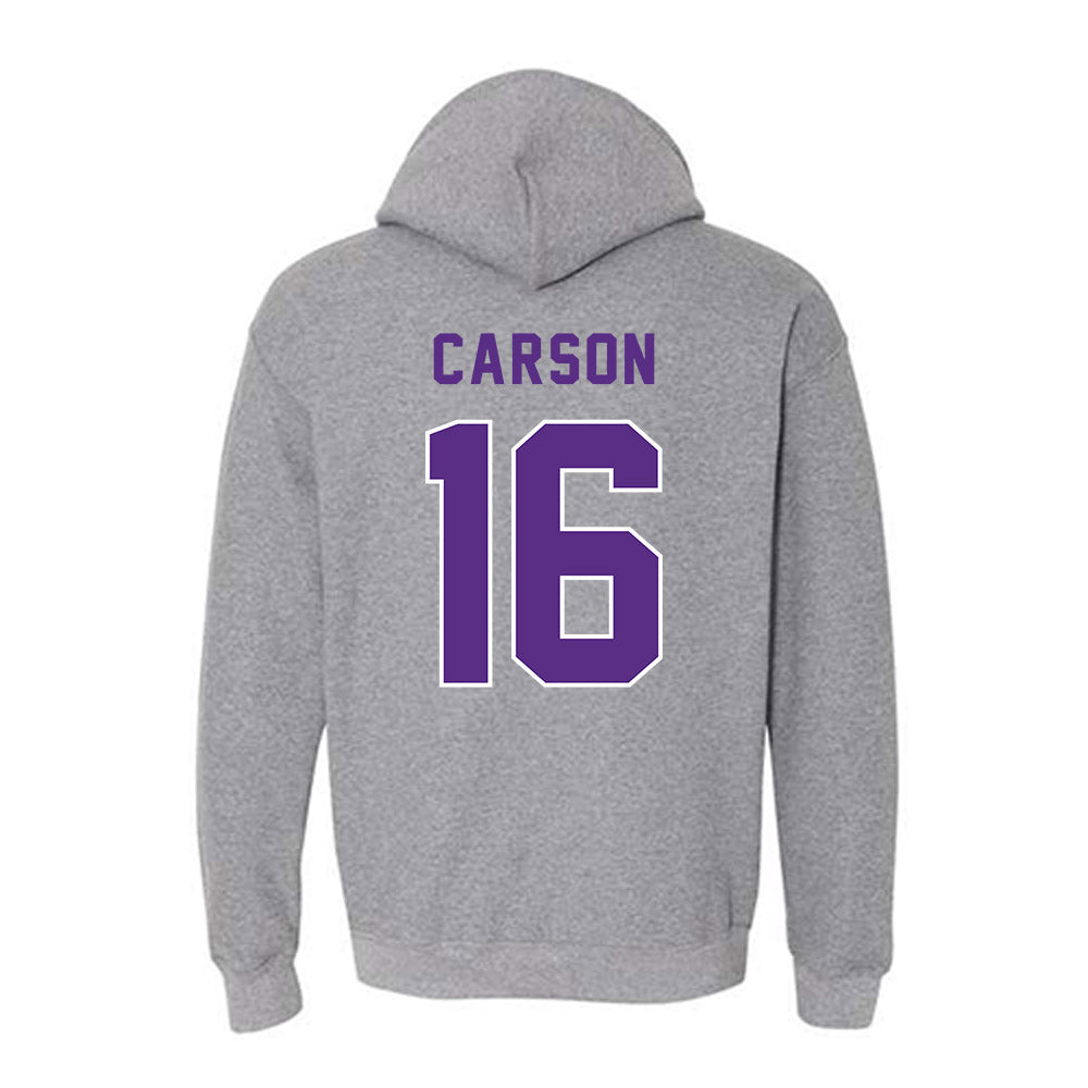 LSUA - NCAA Baseball : Kyler Carson - Classic Shersey Hooded Sweatshirt-1