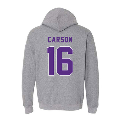 LSUA - NCAA Baseball : Kyler Carson - Classic Shersey Hooded Sweatshirt-1