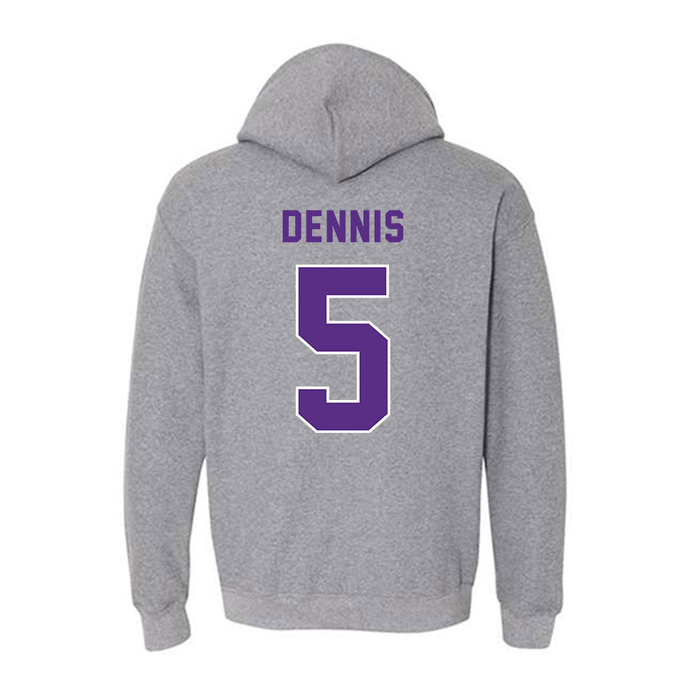 LSUA - NCAA Men's Soccer : Carmine Dennis - Classic Shersey Hooded Sweatshirt-1