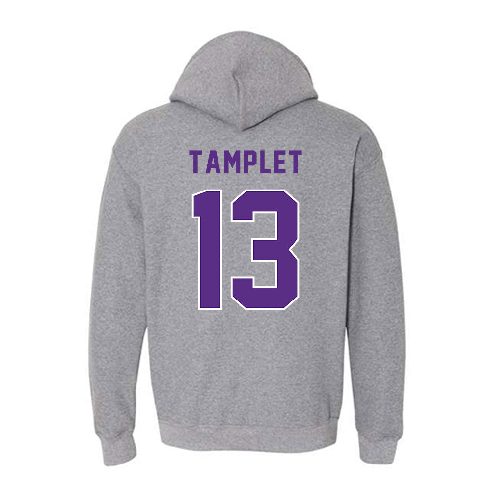 LSUA - NCAA Baseball : Nash Tamplet - Classic Shersey Hooded Sweatshirt-1