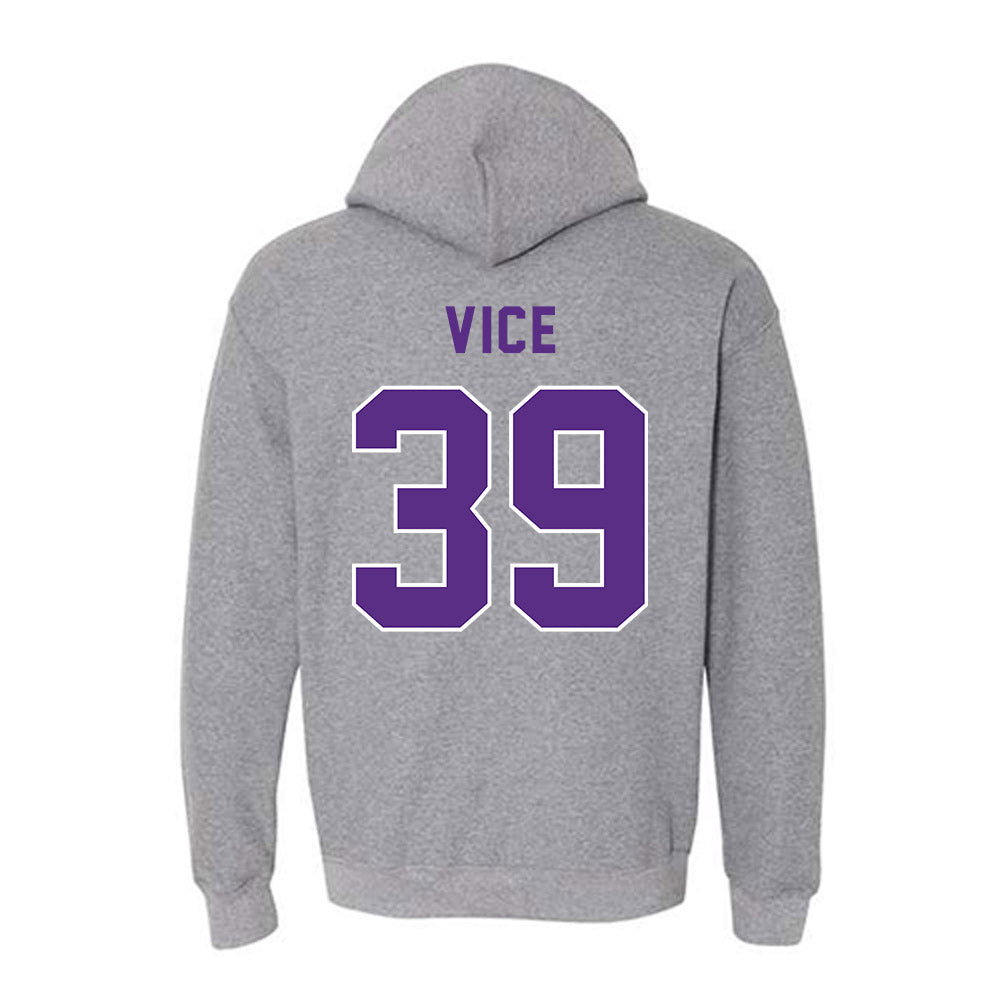 LSUA - NCAA Baseball : William Vice - Classic Shersey Hooded Sweatshirt-1