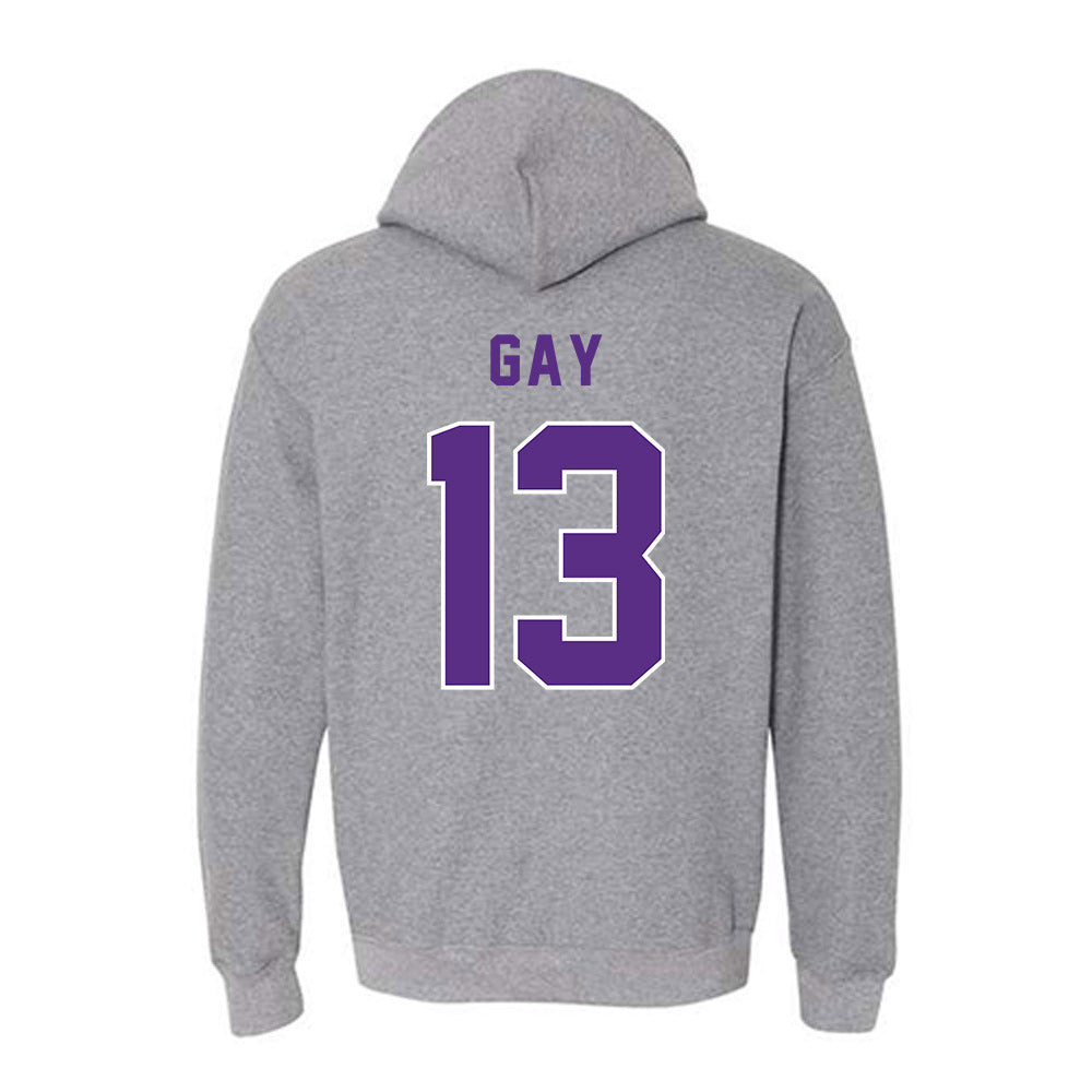 LSUA - NCAA Baseball : William Gay - Classic Shersey Hooded Sweatshirt-1