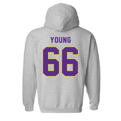 LSUA - NCAA Men's Soccer : Charlie Young - Classic Shersey Hooded Sweatshirt-1