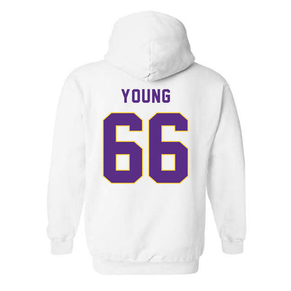 LSUA - NCAA Men's Soccer : Charlie Young - Classic Shersey Hooded Sweatshirt-1