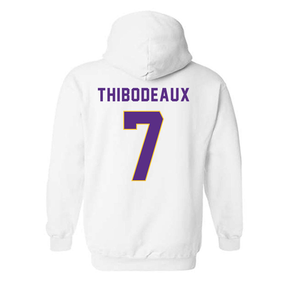 LSUA - NCAA Softball : Livie Thibodeaux - Classic Shersey Hooded Sweatshirt-1