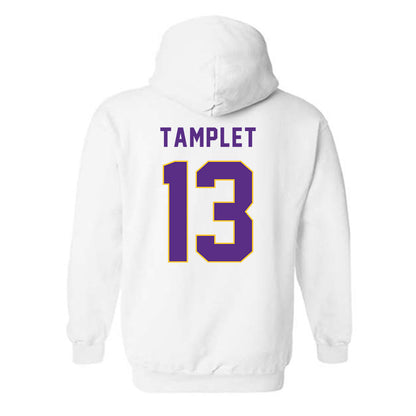 LSUA - NCAA Baseball : Nash Tamplet - Classic Shersey Hooded Sweatshirt-1