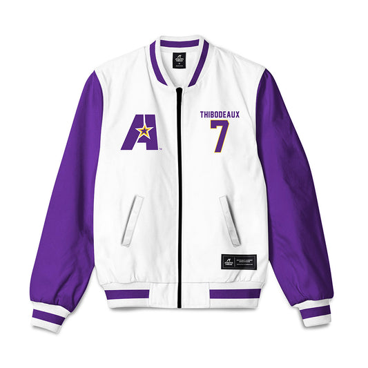 LSUA - NCAA Softball : Livie Thibodeaux - Bomber Jacket-0