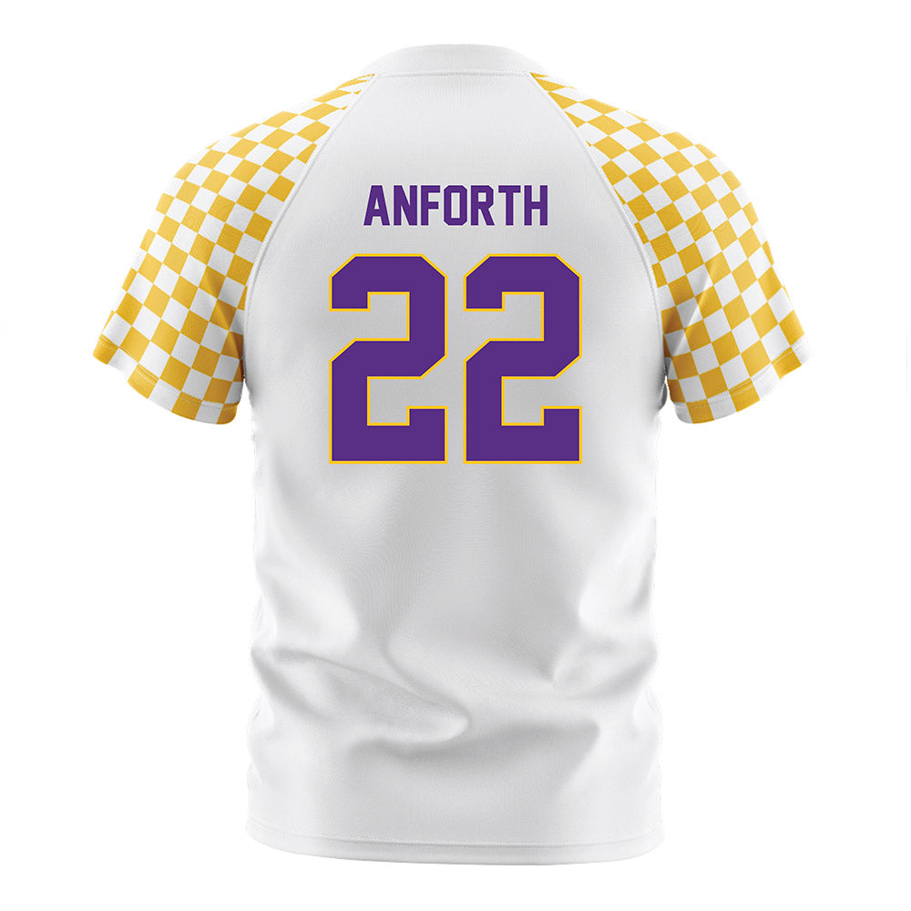 LSUA - NCAA Men's Soccer : Owen Anforth - White Soccer Jersey-1