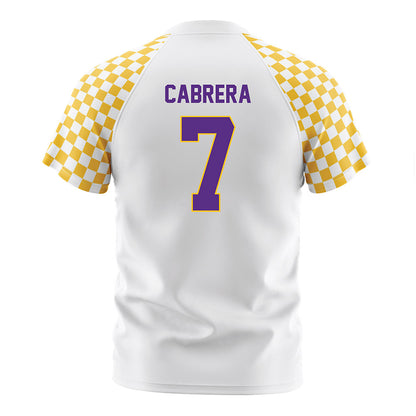 LSUA - NCAA Men's Soccer : Tomas Cabrera - White Soccer Jersey-1
