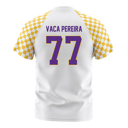 LSUA - NCAA Men's Soccer : Mario Vaca Pereira - White Soccer Jersey-1