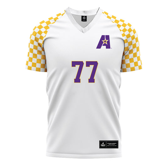 LSUA - NCAA Men's Soccer : Mario Vaca Pereira - White Soccer Jersey-0