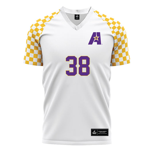 LSUA - NCAA Men's Soccer : David Pascual Casas - White Soccer Jersey-0