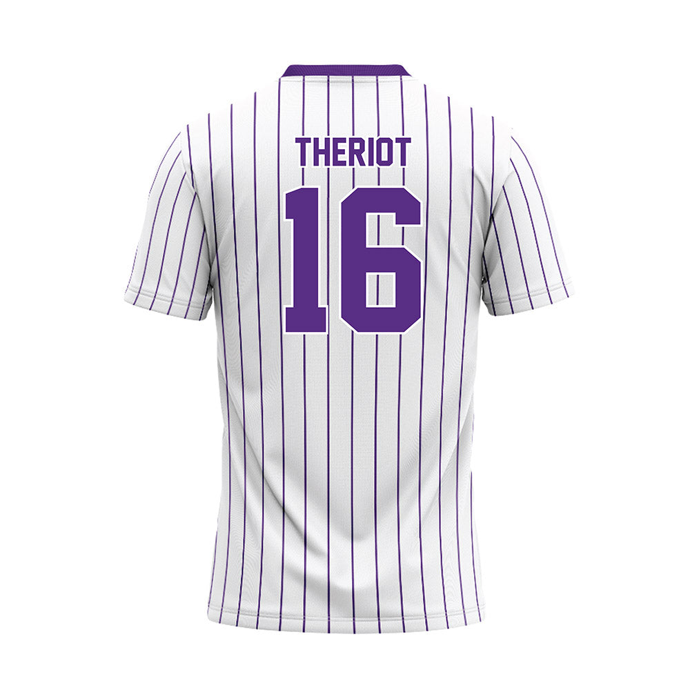 LSUA - NCAA Softball : Rylie Jeau Theriot - White Baseball Jersey-1