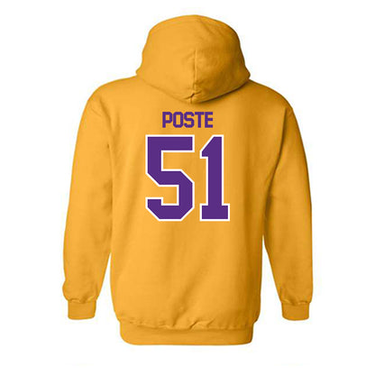 LSUE - NCAA Women's Soccer : Emily Poste - Classic Shersey Hooded Sweatshirt-1