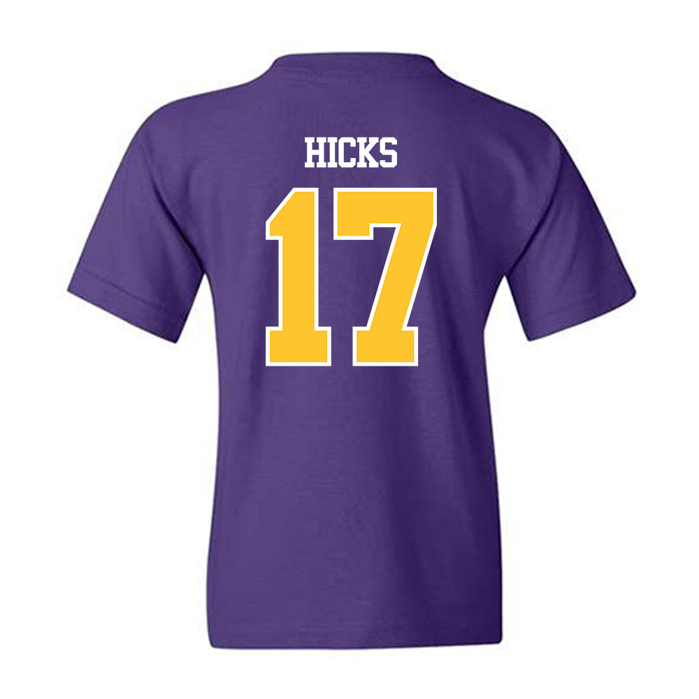 LSUE - NCAA Baseball : Dayton Hicks - Classic Shersey Youth T-Shirt-1
