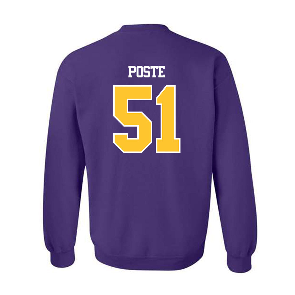 LSUE - NCAA Women's Soccer : Emily Poste - Classic Shersey Crewneck Sweatshirt-1