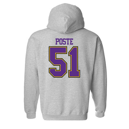 LSUE - NCAA Women's Soccer : Emily Poste - Classic Shersey Hooded Sweatshirt-1