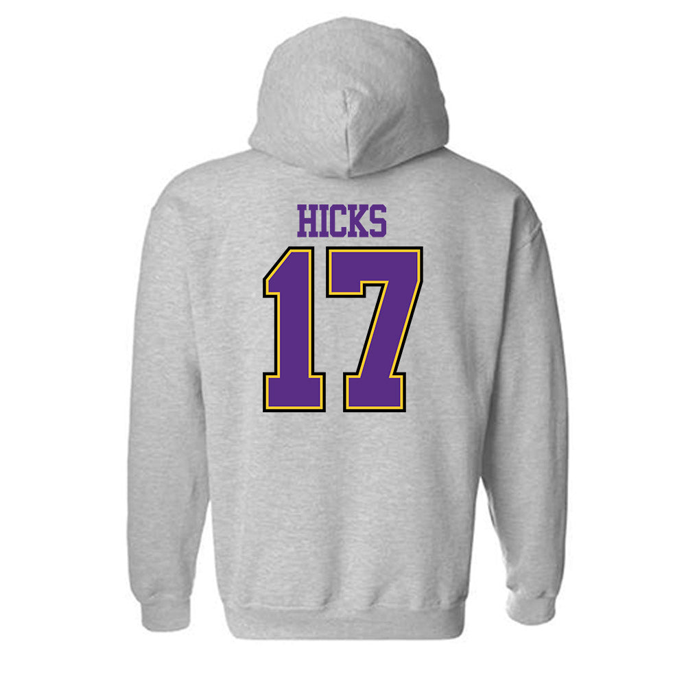 LSUE - NCAA Baseball : Dayton Hicks - Classic Shersey Hooded Sweatshirt-1