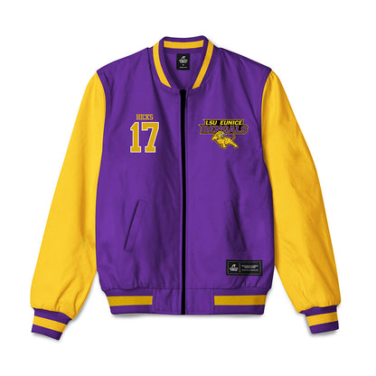 LSUE - NCAA Baseball : Dayton Hicks - Bomber Jacket-0
