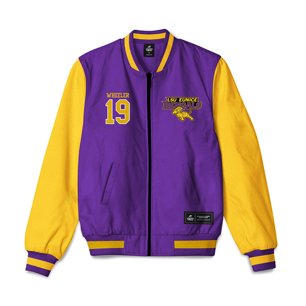 LSUE - NCAA Softball : Carlei Wheeler - Bomber Jacket-0