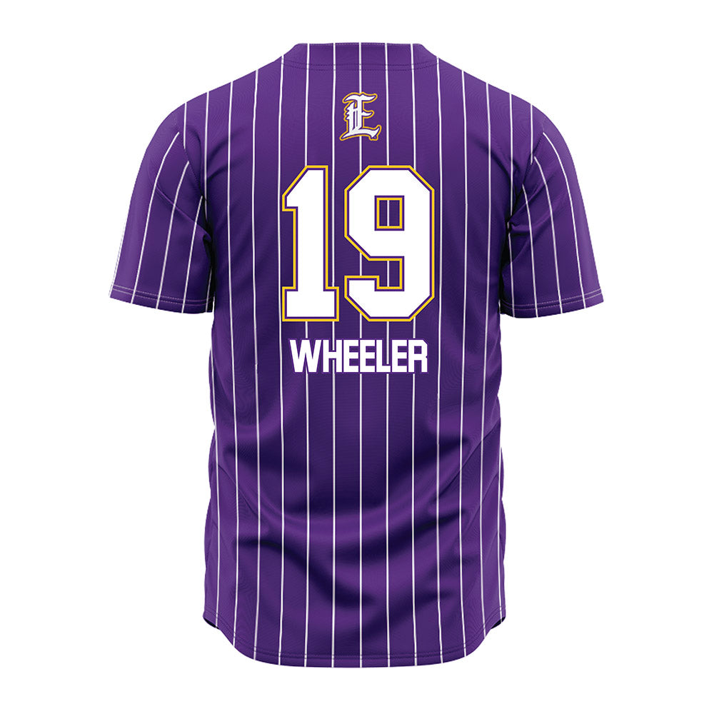 LSUE - NCAA Softball : Carlei Wheeler - Purple Jersey-1