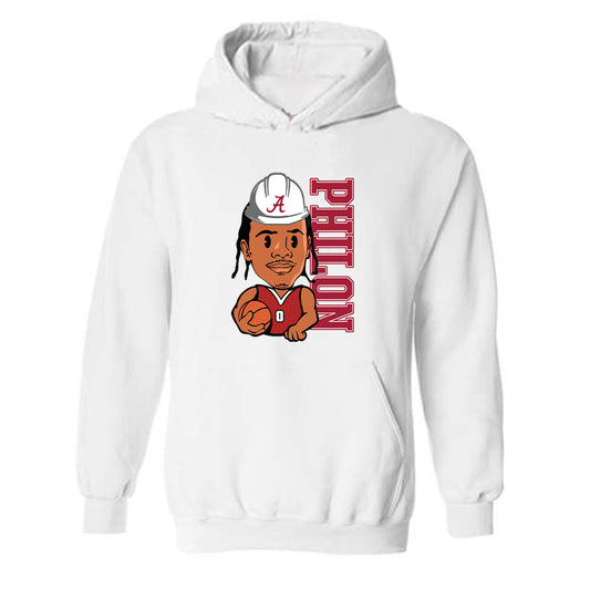 Alabama - NCAA Men's Basketball : Labaron Philon - Hooded Sweatshirt-0