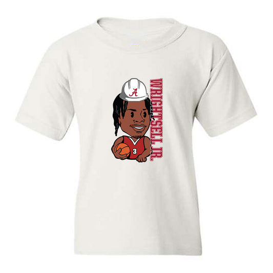Alabama - NCAA Men's Basketball : Latrell Wrightsell Jr - Youth T-Shirt-0