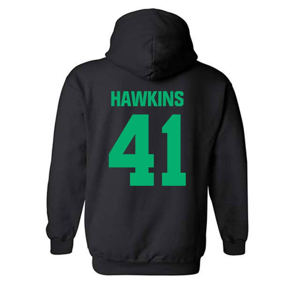 UAM - NCAA Baseball : Jude Hawkins - Classic Shersey Hooded Sweatshirt-1