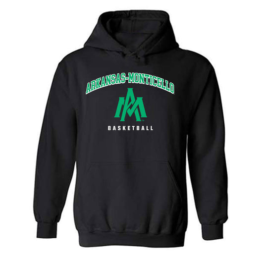 UAM - NCAA Men's Basketball : Gianssen Valdez - Classic Shersey Hooded Sweatshirt-0