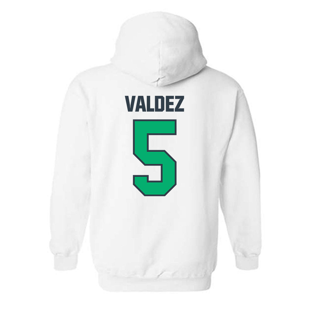 UAM - NCAA Men's Basketball : Gianssen Valdez - Classic Shersey Hooded Sweatshirt-1