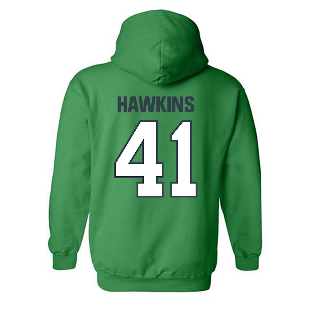 UAM - NCAA Baseball : Jude Hawkins - Classic Shersey Hooded Sweatshirt-1