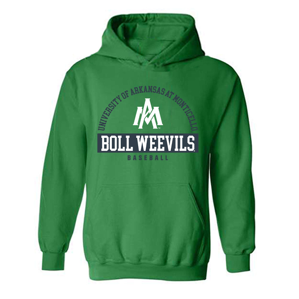 UAM - NCAA Baseball : Drew Burton - Classic Shersey Hooded Sweatshirt-0