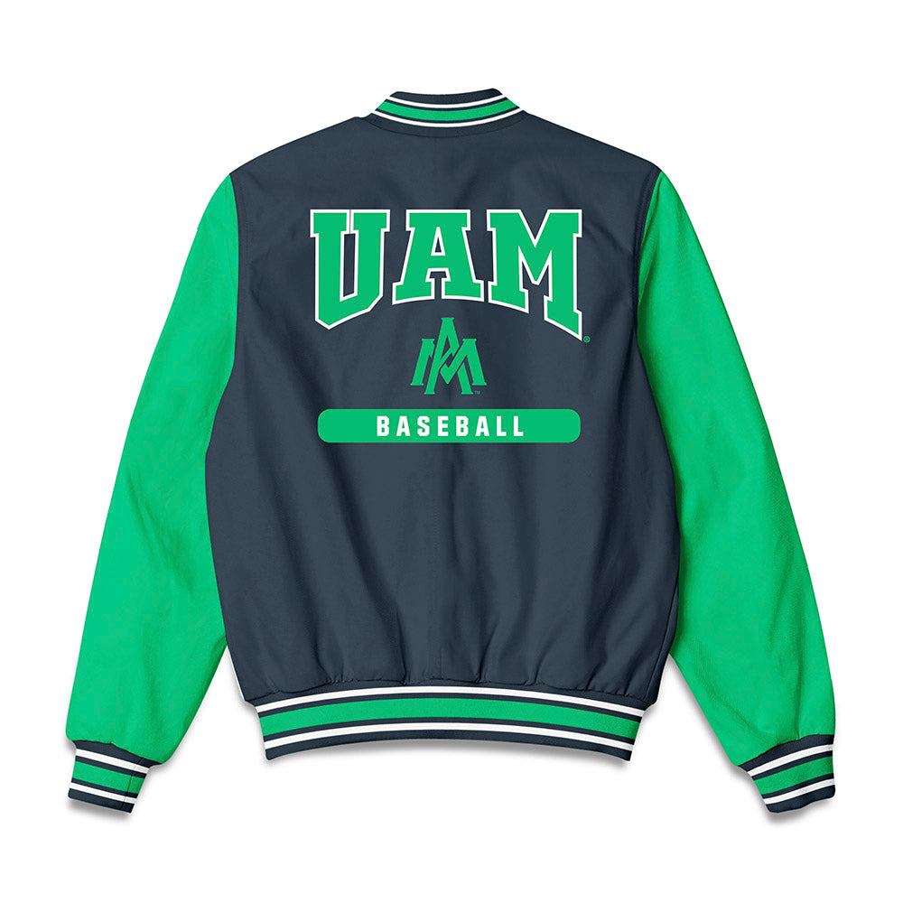 UAM - NCAA Baseball : Nathan McManus - Bomber Jacket-1