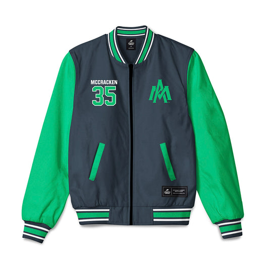 UAM - NCAA Baseball : Ian McCracken - Bomber Jacket-0