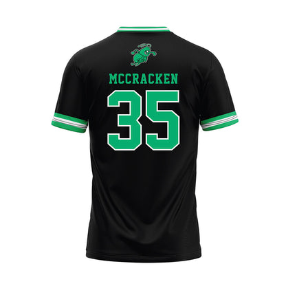 UAM - NCAA Baseball : Ian McCracken - Black Baseball Jersey-1