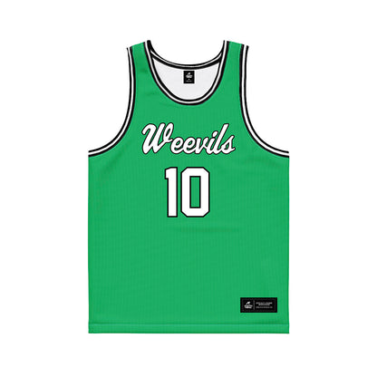 UAM - NCAA Men's Basketball : Felix Smedjeback - Green Basketball Jersey-0