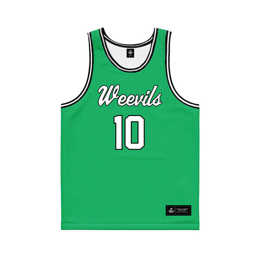 UAM - NCAA Men's Basketball : Felix Smedjeback - Green Basketball Jersey-0
