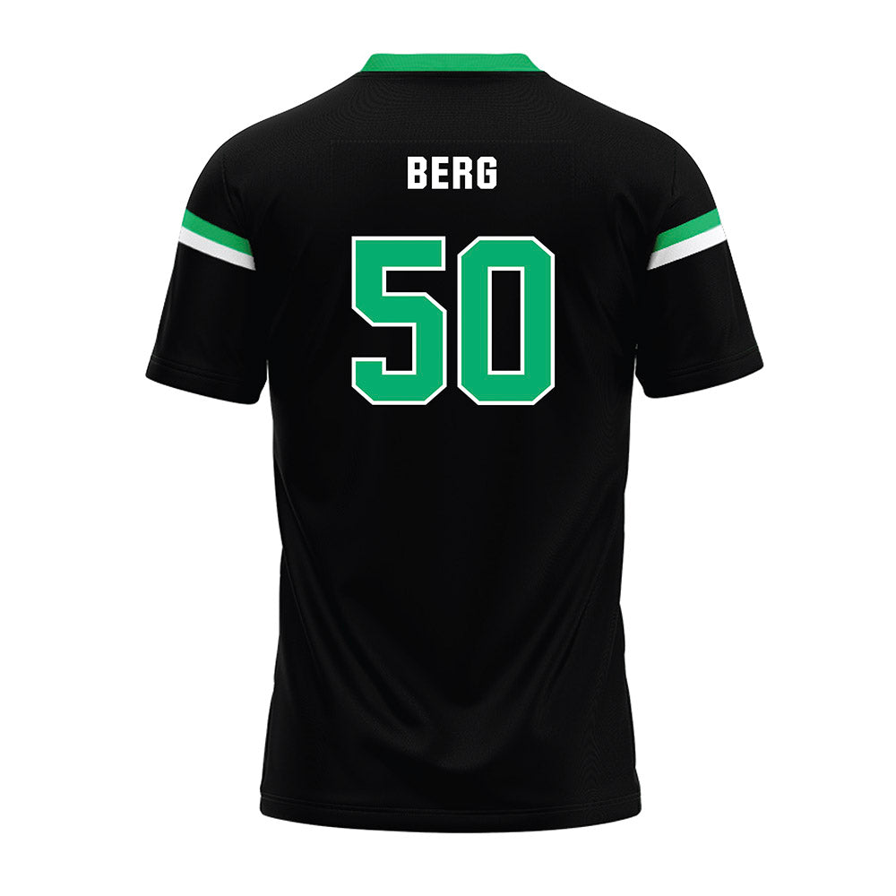 UAM - NCAA Football : Carson Berg - Black Premium Football Jersey-1