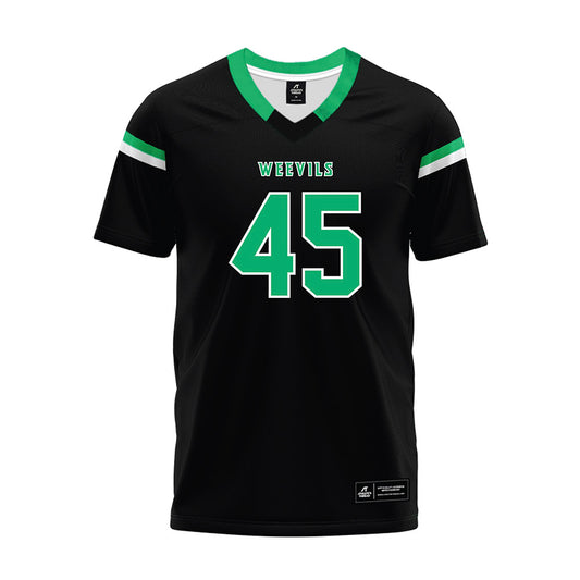 UAM - NCAA Football : Palmer Harris - Black Premium Football Jersey-0