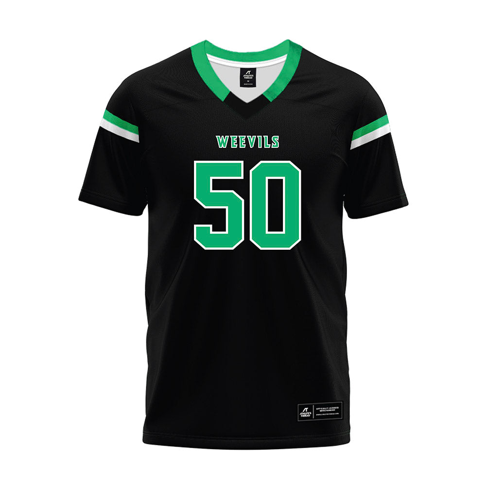 UAM - NCAA Football : Carson Berg - Black Premium Football Jersey-0