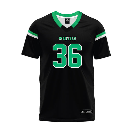 UAM - NCAA Football : Rodrigo Tamez - Black Premium Football Jersey-0