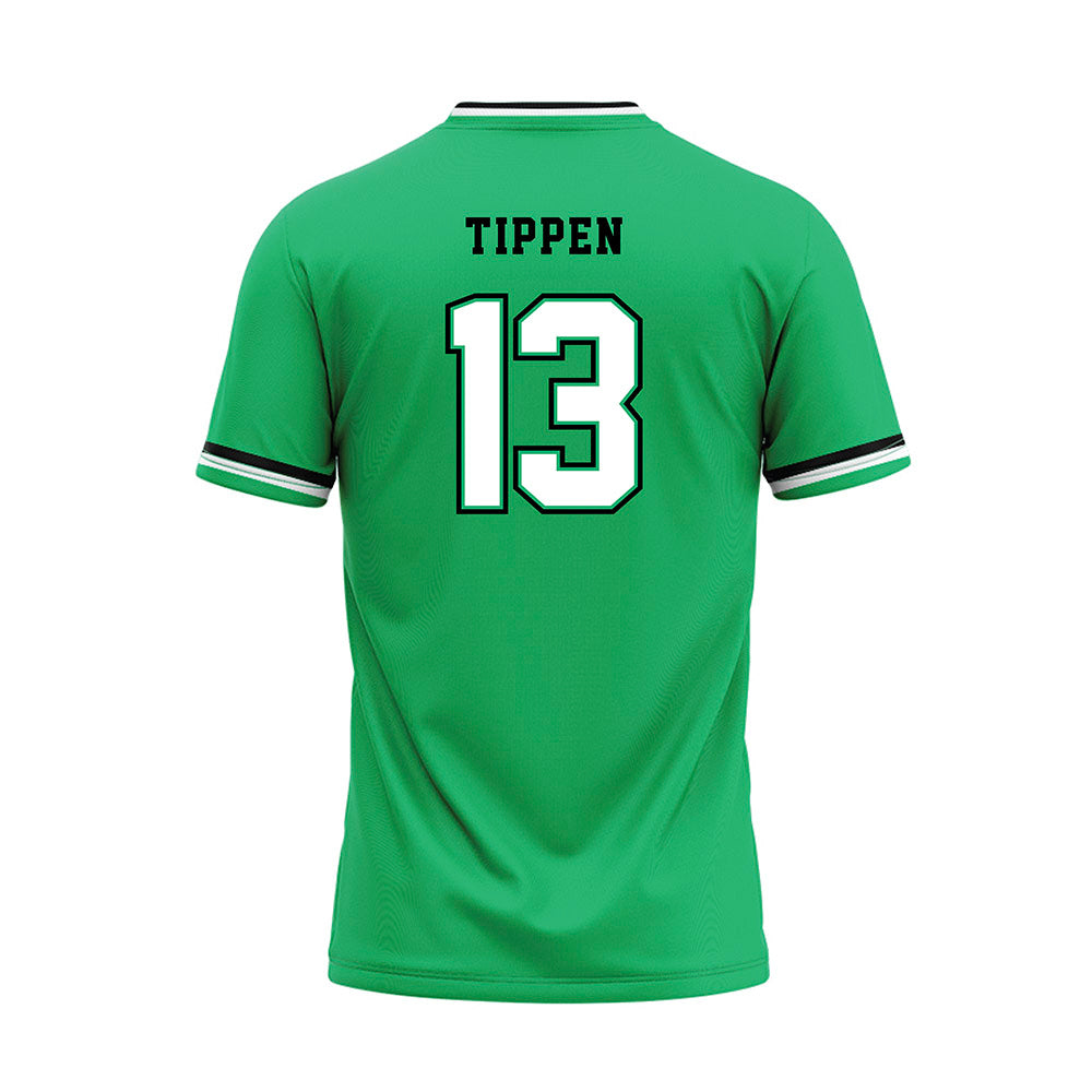 UAM - NCAA Softball : Lainey Tippen - Green Baseball Jersey-1