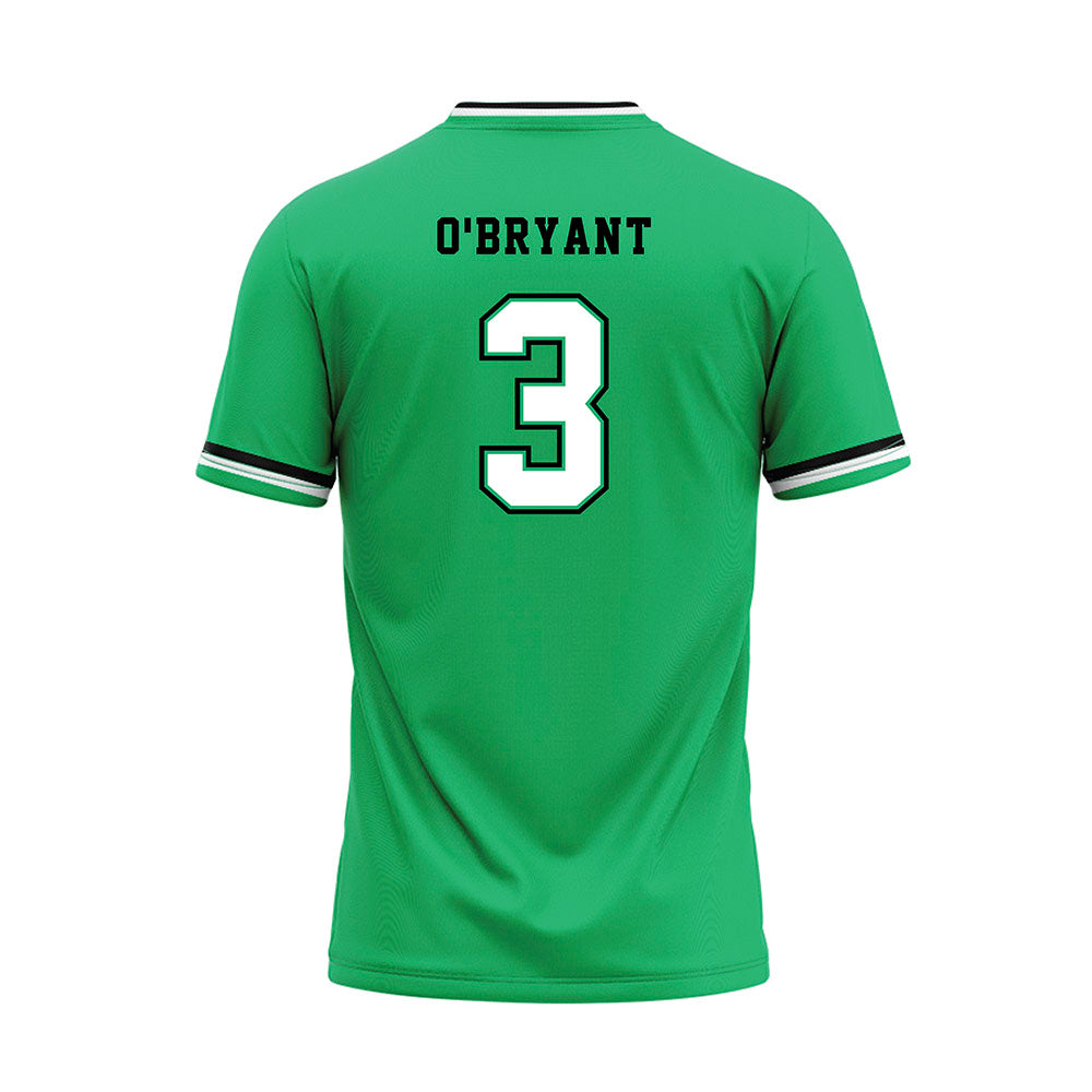 UAM - NCAA Softball : Aubry O'Bryant - Green Baseball Jersey-1