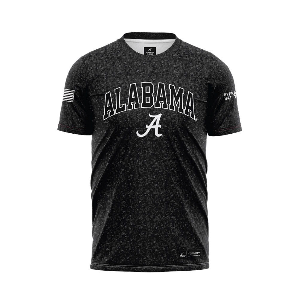 Alabama - NCAA Baseball : Justin Lebron - Operation Hat Soccer Jersey-0