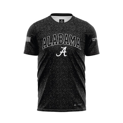 Alabama - NCAA Baseball : Justin Lebron - Operation Hat Soccer Jersey-0