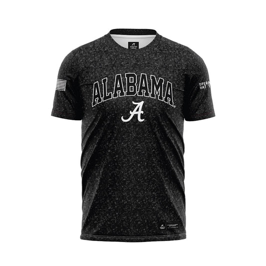 Alabama - NCAA Baseball : Justin Lebron - Operation Hat Soccer Jersey-0