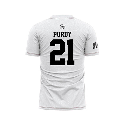 Alabama - NCAA Baseball : Andrew Purdy - Operation Hat Trick Soccer Jersey-1