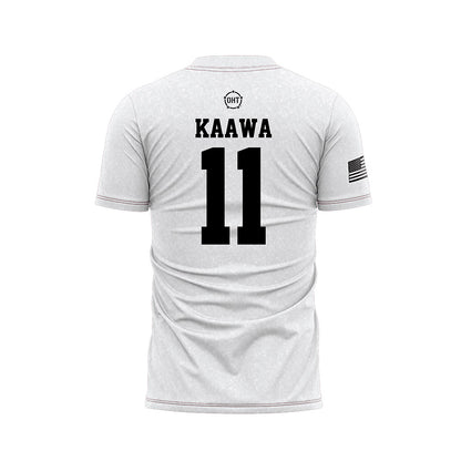 Alabama - NCAA Football : Tayden-Evan Kaawa - Operation Hat Trick Soccer Jersey-1