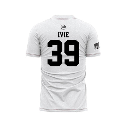 Alabama - NCAA Football : Jake Ivie - Operation Hat Trick Soccer Jersey-1