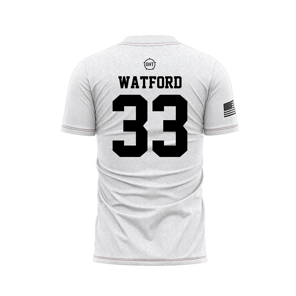 Alabama - NCAA Football : Adam Watford - Operation Hat Trick Soccer Jersey-1